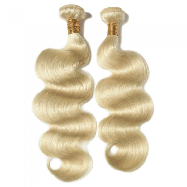 This is a Brazilian Body wave Blonde Virgin Hair