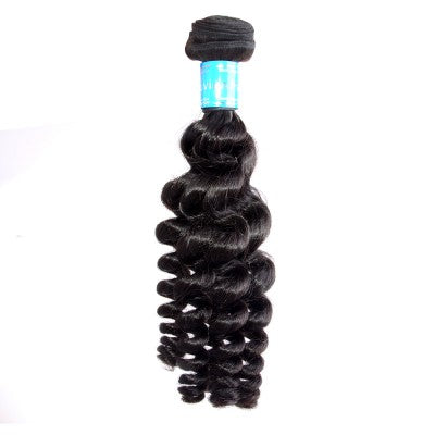This is a Peruvian Loose Curly Virgin Human Hair