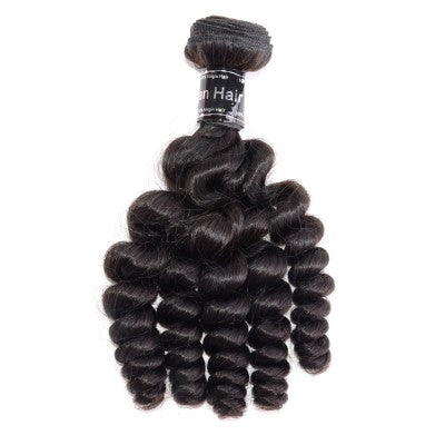 This is a Brazilian Loose Curly Virgin Human Hair