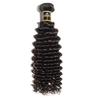 This is a Brazilian Deep Curly Virgin Human Hair