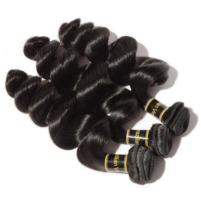 This is a Brazilian Loose Wavy Virgin Human Hair