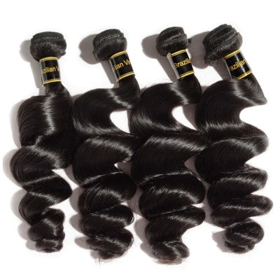 This is a Brazilian Loose Wavy Virgin Human Hair