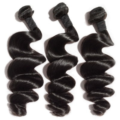 This is an Indian Loose Wavy Virgin Hair