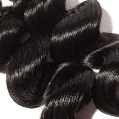 This is an Indian Loose Wavy Virgin Hair