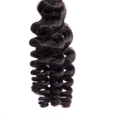 This is a Malaysian Loose Curly Virgin Human Hair