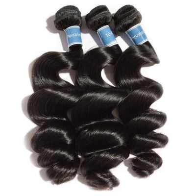 This is a Peruvian Loose Wavy  Virgin Human Hair