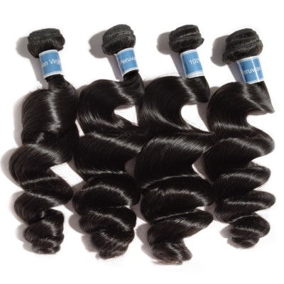 This is a Peruvian Loose Wavy  Virgin Human Hair