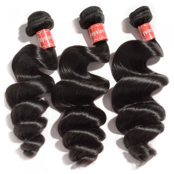 This is a Malaysian Loose wavy Virgin Human Hair