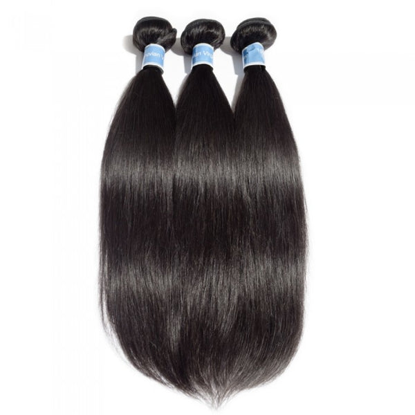 This is a Peruvian Straight  Virgin Human  Hair