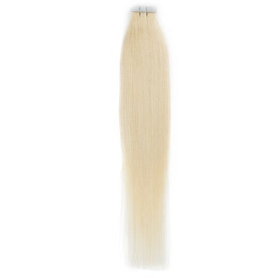 This is a Malaysian Tape-In Blonde Straight Virgin Hair