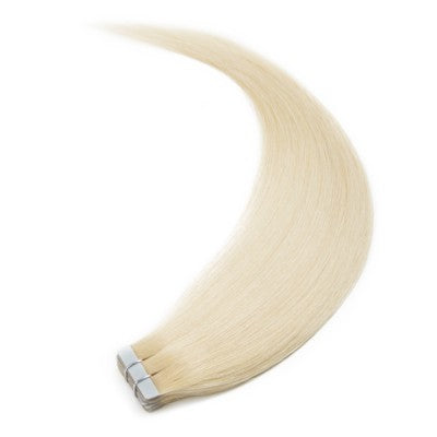 This is a Malaysian Tape-In Blonde Straight Virgin Hair