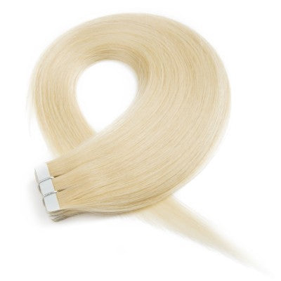 This is a Indian Tape-In Blonde Straight Virgin Hair